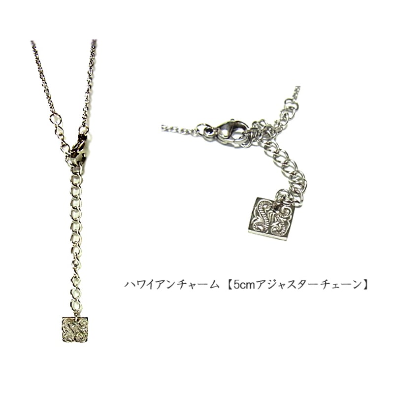 ハワイアンジュエリー ネックレス 金属アレルギー対応 リーフ 葉 Mana 
