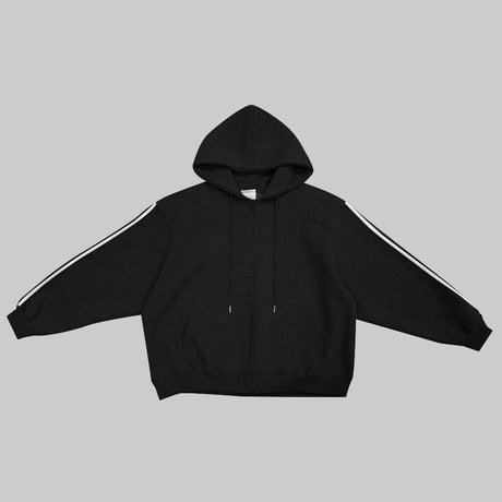 セットアップ 上下セット スウェット サイドライン ジップアップ パーカー ショートパンツ ジャージ ルーズ レトロ 大人可愛い ガーリー カジュアル DTCA-769928787694