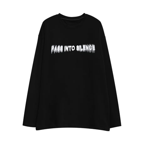 ユニセックス Tシャツ 長袖 ファントムレタープリント ラウンドネック オーバーサイズ トップス 大きめ カジュアル ストリートファッション DTC-650822796802