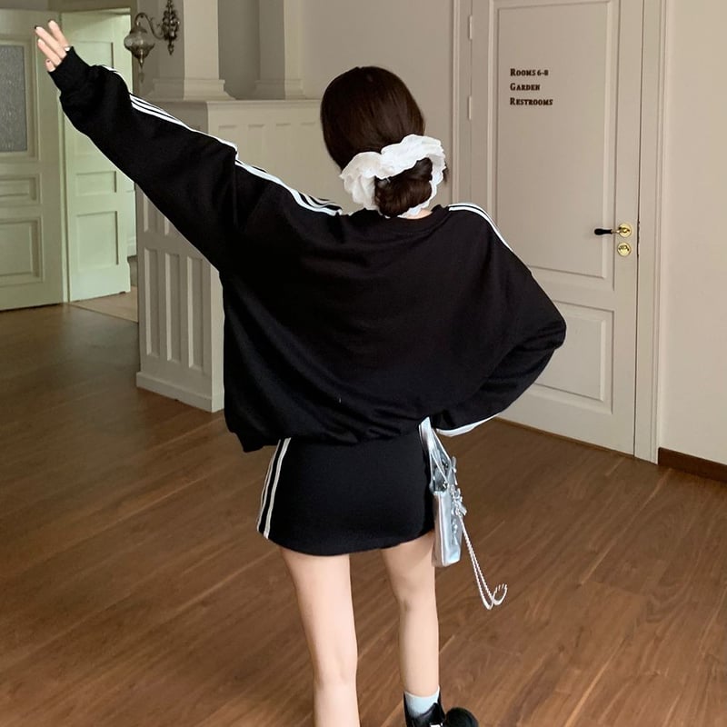 セットアップ 2点セット スウェット トレーナー ミニスカート