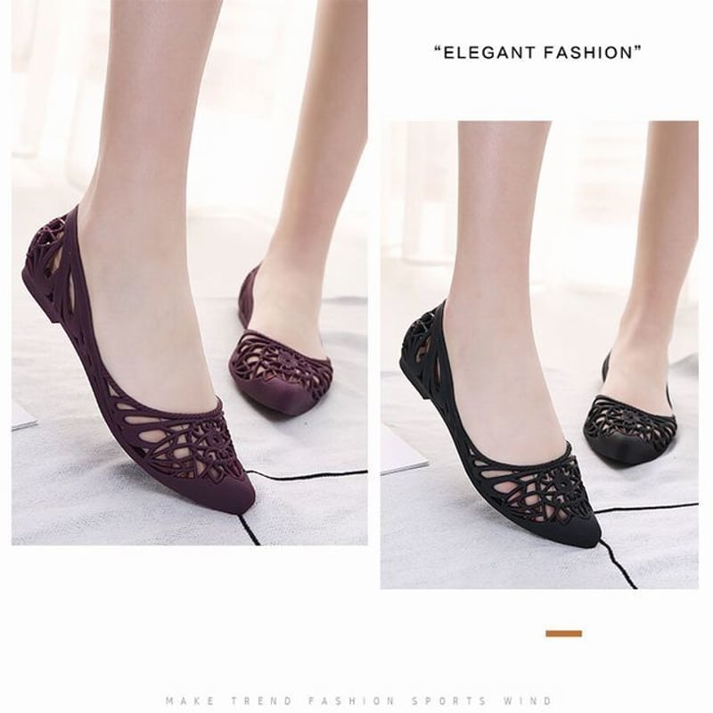 レディース ラバーシューズ レインシューズ パンプス ラバーサンダル