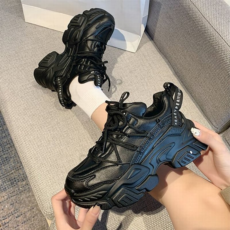 ダットスニーカー 厚底 22.5~25.0cm 厚底スニーカー スニーカー ダットスニーカー 厚底 22.5~25.0cm 厚底スニーカー スニーカー