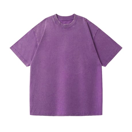 ユニセックス ヴィンテージ風 tシャツ ウォッシュ加工 オーバーサイズ ドロップショルダー ルーズ 無地 レトロ カジュアル ストリート系男子 ストリート系女子 DTCA-786974473888