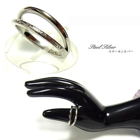 ハワイアンジュエリー Hawaiianjewelry 2連 リング 金属アレルギー対応 スクロール 指輪 K14イエローゴールド サージカルステンレス メンズ レディース インスタ grs8660