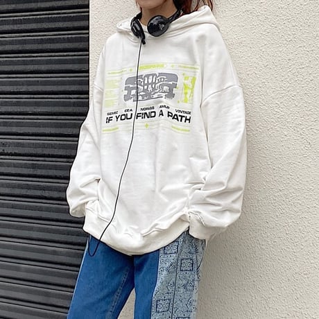 ユニセックス パーカー プルオーバー レタープリント 裏起毛 長袖 オーバーサイズ 韓国ファッション メンズ レディース カジュアル ストリートファッション DTC-658002150523