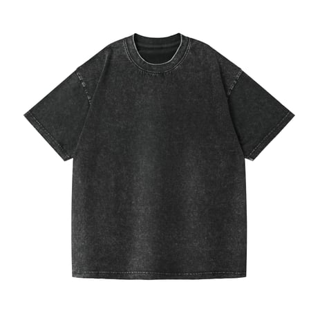 ユニセックス ヴィンテージ風 tシャツ ウォッシュ加工 オーバーサイズ ドロップショルダー ルーズ 無地 レトロ カジュアル ストリート系男子 ストリート系女子 DTCA-786974473888