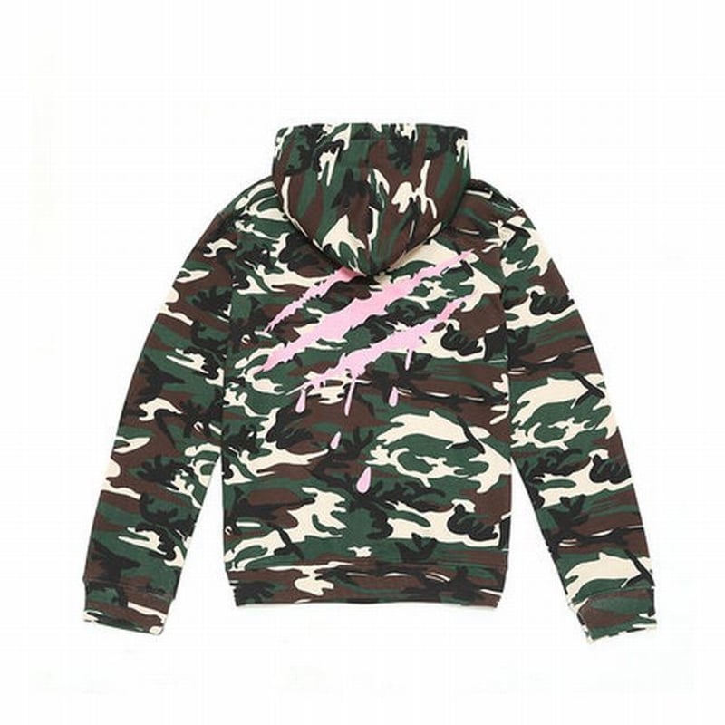 SUAMOMENT メンズ/レディース ユニセックス パーカー 爪痕 プル