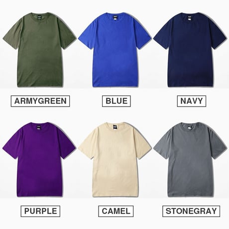 選べる24カラー BIGサイズ Tシャツ 半袖 メンズ レディース ユニセックス ラウンドネック 無地 オーバーサイズ 大きいサイズ ルーズ ストリート TBN-526314410162