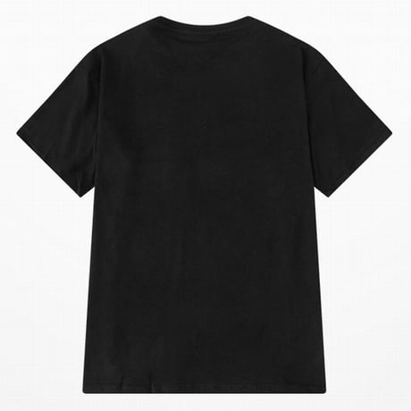 ユニセックス Tシャツ 半袖 メンズ レディース ラウンドネック お金をばら撒いてるクマちゃん ベアー プリント オーバーサイズ 大きいサイズ ルーズ ストリート TBN-620324568986