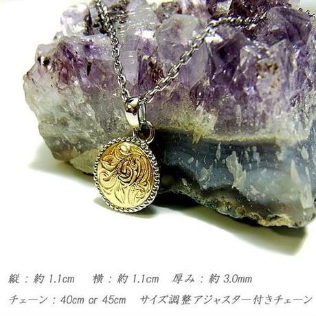 ハワイアンジュエリー ネックレス 金属アレルギー対応 2Way リバーシブル ホヌ プルメリア スクロール サージカルステンレス メンズ レディース アクセサリー gps8988