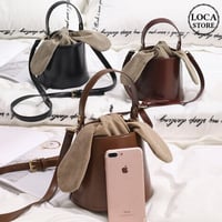 バケツ型 ショルダーバッグ バケットバッグ PUレザー 韓国ファッション レディース メッセンジャーバッグ オールシーズン バッグ レトロ DTC-588492484929