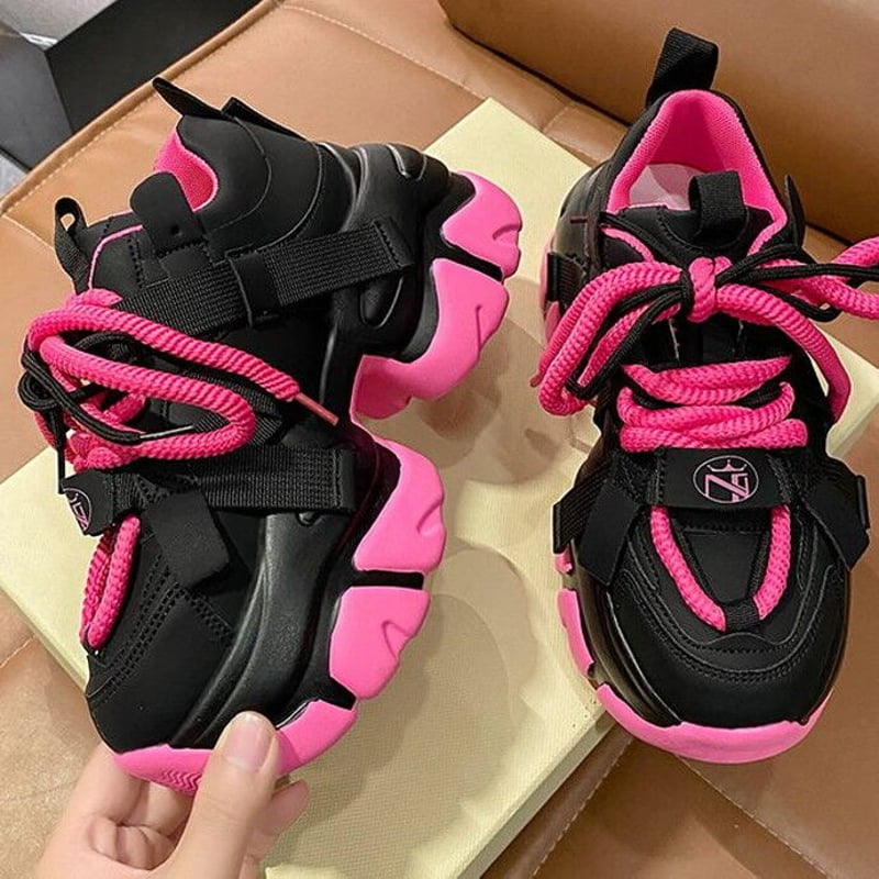 厚底スニーカー.:*♡プラットフォームシューズ36