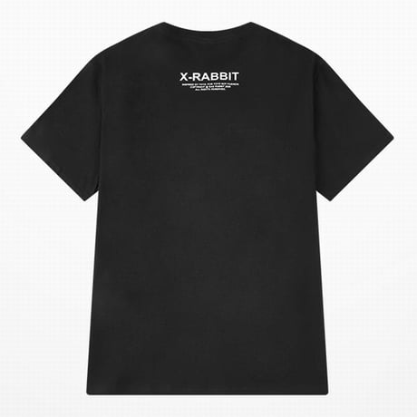 ユニセックス Tシャツ 半袖 「X-RABBIT」 ロボットうさぎ オーバーサイズ カジュアル 韓国ファッション メンズ レディース 韓国ストリートファッション DTC-641627886219