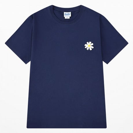 ユニセックス 半袖 Tシャツ メンズ レディース 英字 花 フラワープリント オーバーサイズ 大きいサイズ ルーズ ストリート TBN-596627847023