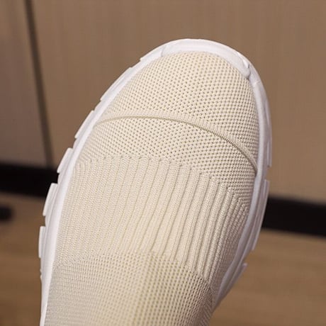厚底 ソックススニーカー ショートブーツ 22.5〜25.0cm ソックスシューズ ハイカット スニーカー 歩きやすい 美脚 韓国ファッション レディース DTCA-665744835240