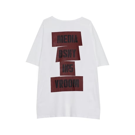 ユニセックス tシャツ レタープリント コットン オーバーサイズ 韓国ファッション メンズ レディース トップス ゆったり カジュアル ストリートファッション DTC-638898835596