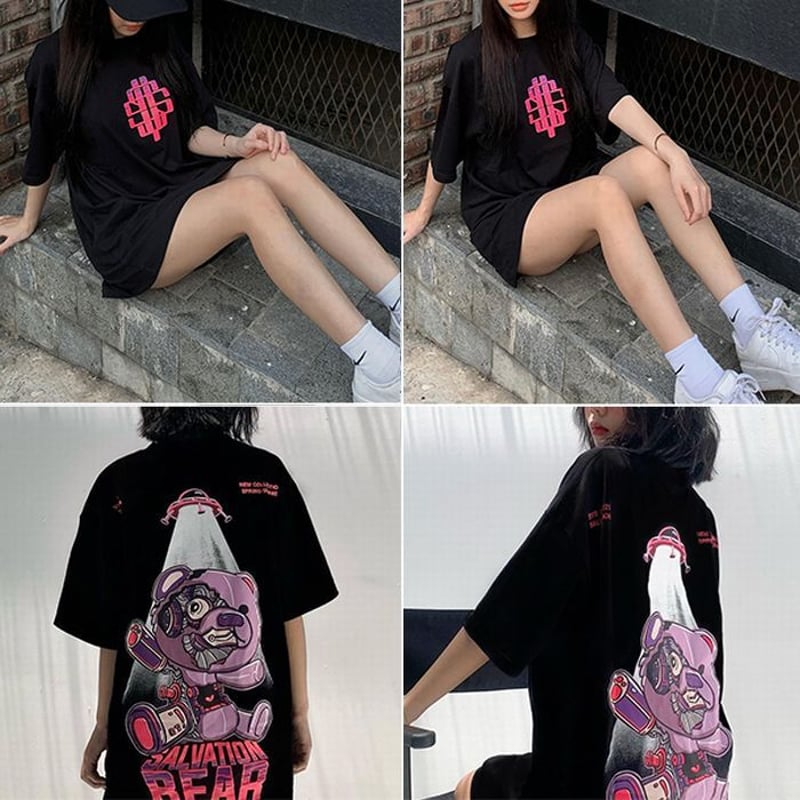 ユニセックス Tシャツ 半袖 SALVATION BEAR ロボットクマちゃん ユニセックス Tシャツ 半袖 SALVATION BEAR ロボットクマちゃん
