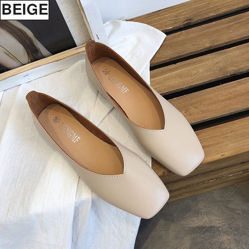 パンプス フラットパンプス ぺたんこ 韓国ファッション レディース