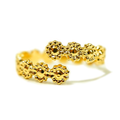 ボヘミアンリゾート リング 金属アレルギー対応 花 フラワー フリーサイズ 指輪 ステンレス ステンレス メンズ レディース シルバー ゴールド ピンクゴールド インスタ mnk32