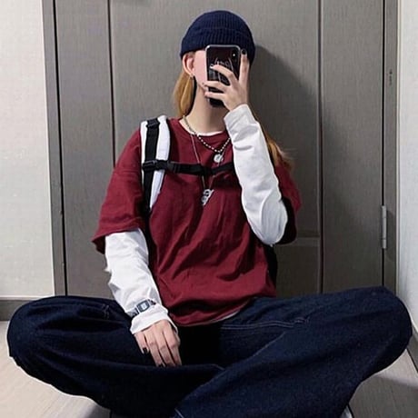 選べる24カラー BIGサイズ Tシャツ 半袖 メンズ レディース ユニセックス ラウンドネック 無地 オーバーサイズ 大きいサイズ ルーズ ストリート TBN-526314410162