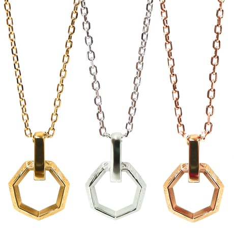 ハワイアンジュエリー ネックレス 金属アレルギー対応 スクロール 波 メンズ レディース サージカルステンレス シルバー ゴールド ピンクゴールド インスタ gps81318