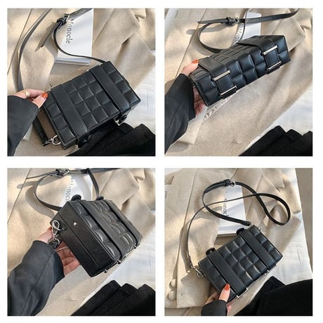 ボックスバッグ トランクバッグ ショルダーバッグ スクエアバッグ ミニバッグ マグネットバックル バッグ レトロ 韓国ファッション レディース DTC-631548285762