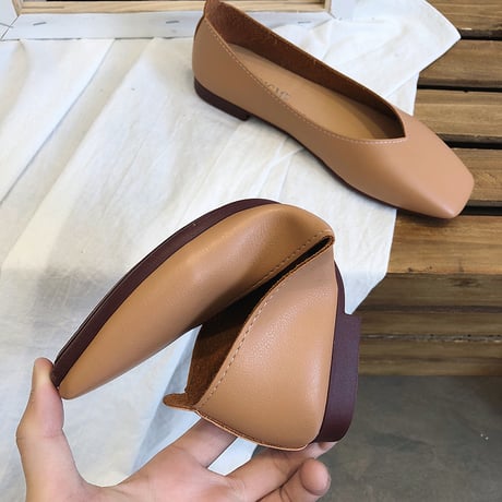 パンプス フラットパンプス ぺたんこ 韓国ファッション レディース フラット フラットシューズ キュート 痛くない かわいい 歩きやすい 566386577297