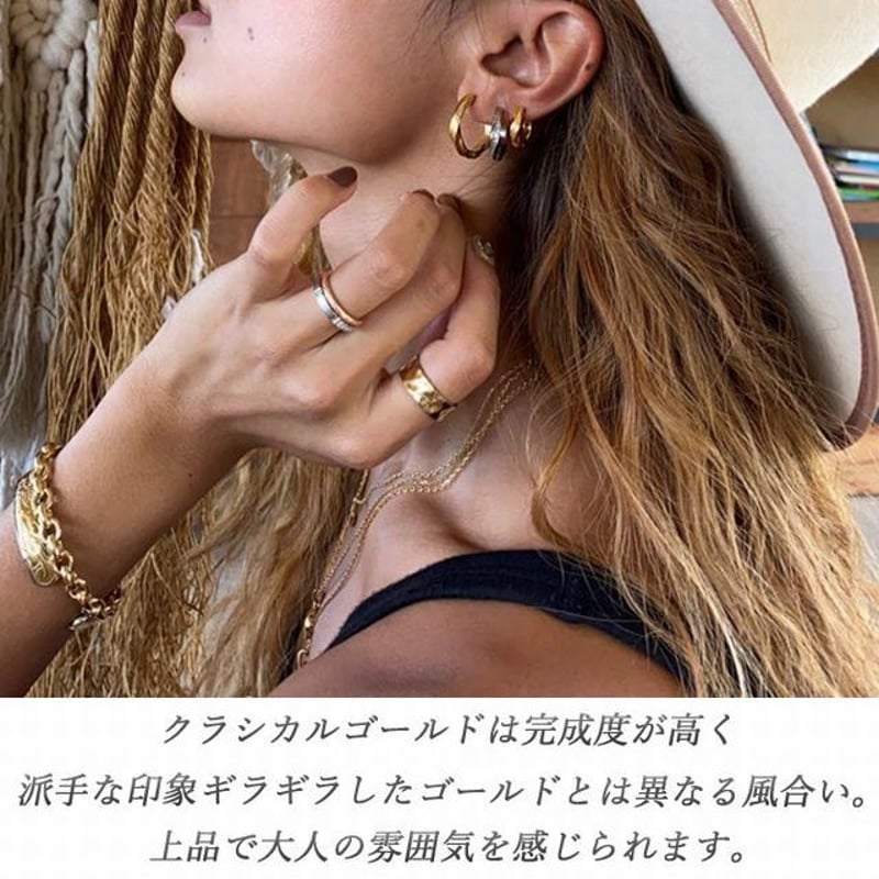 数量限定 ハワイアンジュエリー ピアス スクロール ツイスト 捻じれ