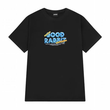 ユニセックス Tシャツ 半袖 ラビット うさぎ クルーネック オーバーサイズ ゆったり 大きめ 韓国ファッション メンズ レディース カジュアル ストリート系 DTC-665764992163