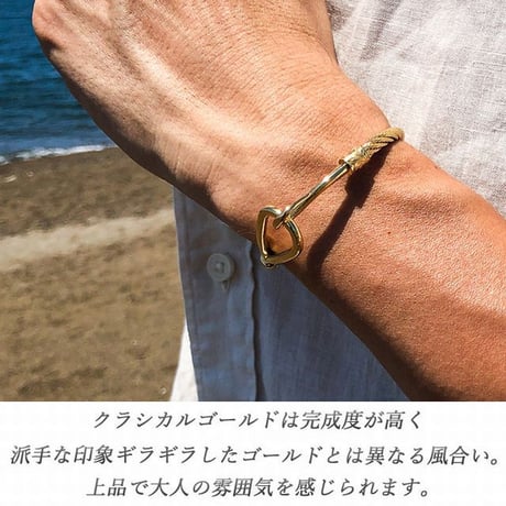 ハワイアンジュエリー バングル フィッシュフック 針 金属アレルギー対応 メンズ レディース サージカル ステンレス シルバー ゴールド ピンクゴールド インスタ gbg8174
