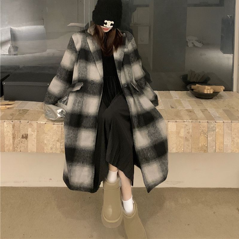 ノルウェーブランド 上質ウールチェックコート 【公式通販】