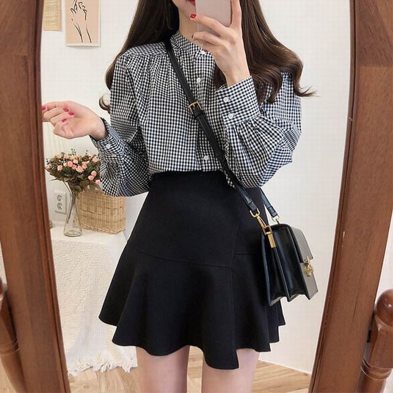 LOUIS VUITTON 人気ブラックAラインスカート ミニスカートレディース LOUIS VUITTON（スカート）のフリマアイテム一覧