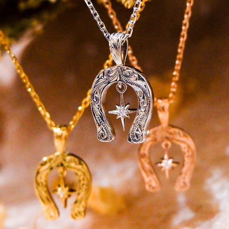 ハワイアンジュエリー ネックレス 金属アレルギー対応 ホース ハワイアンジュエリー ネックレス 金属アレルギー対応 ホース