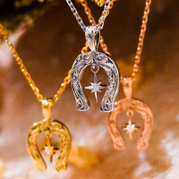 ハワイアンジュエリー ネックレス 金属アレルギー対応 ホース