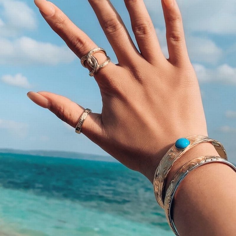 HAWAIIANJEWELRY / ハワイアンジュエリー】 バングル メンズ