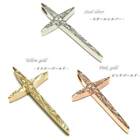 【HAWAIIANJEWELRY / ハワイアンジュエリー】 ネックレス クロス ペンダント メンズ レディース 金属アレルギー対応 サージカル ステンレス インスタ (gps81165)