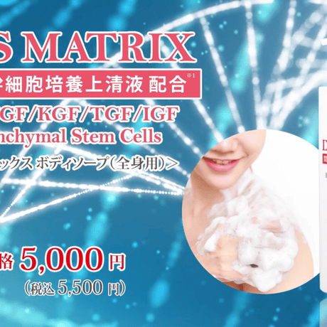 DDS MATRIX BODY SOAP　DDSマトリックスボディソープ(全身用) <500mL>