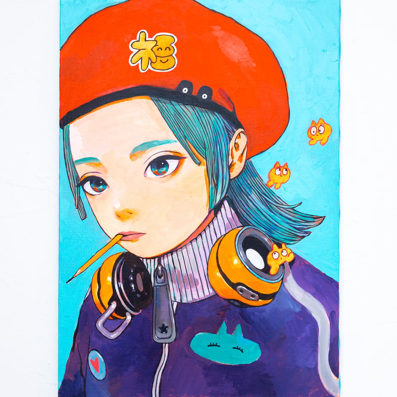 原画(Original illustration) ライブペイント(live painting