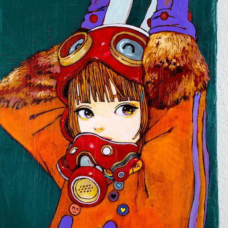 店頭売約済】原画(Original illustration) A / ざしきわらし | G 店頭売約済】原画(Original illustration) A / ざしきわらし | G