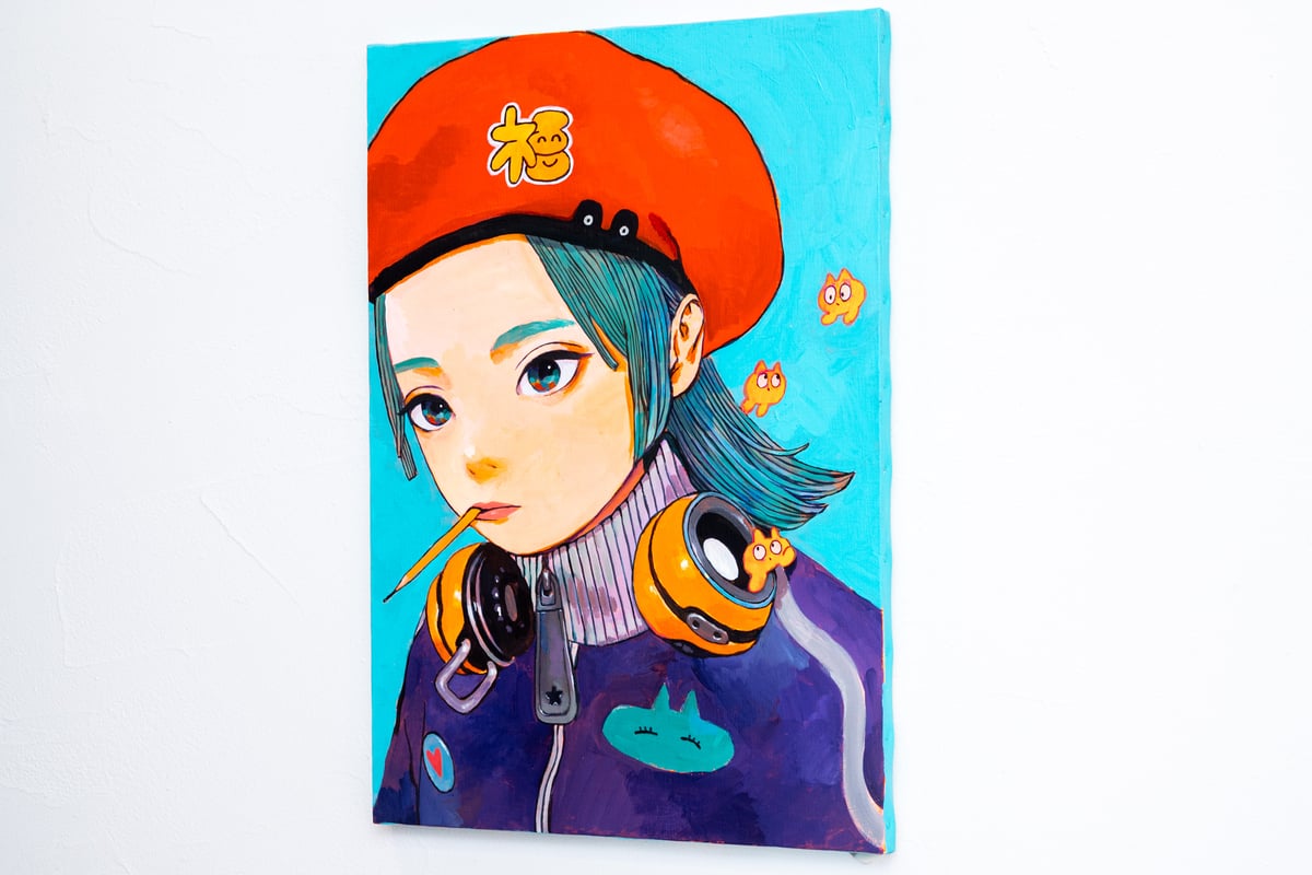 原画(Original illustration) ライブペイント(live painting