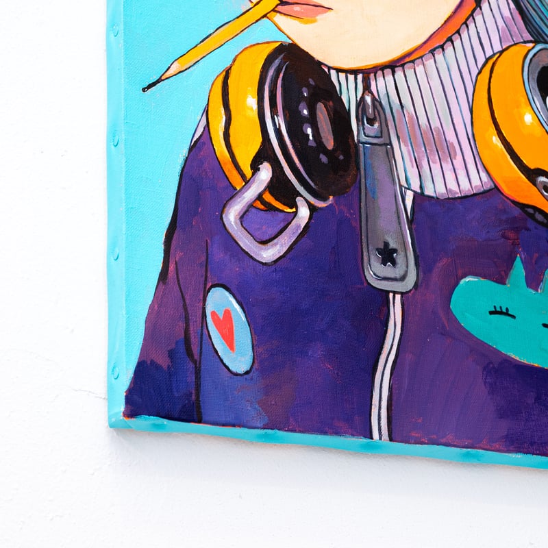 原画(Original illustration) ライブペイント(live painting