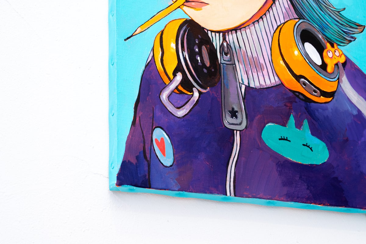 原画(Original illustration) ライブペイント(live painting