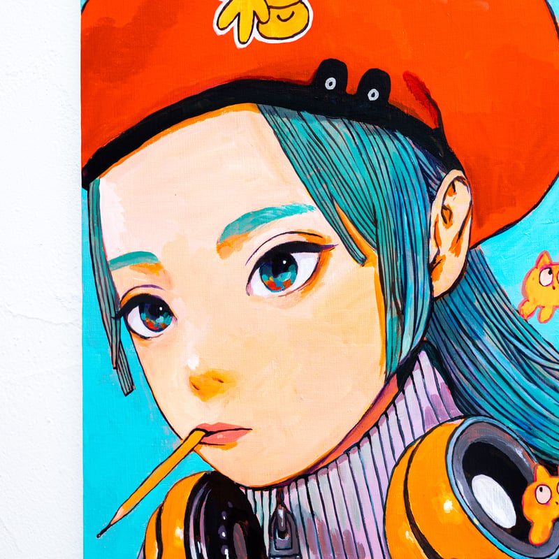 原画(Original illustration) ライブペイント(live painting