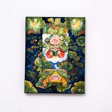 ☆期間限定値下げ 9/23迄☆ シュノイヤー作　〘ローズマリー〙水彩画 刺しゅう キット 12ヶ月の小さな花風景 マリー・カトリーヌ