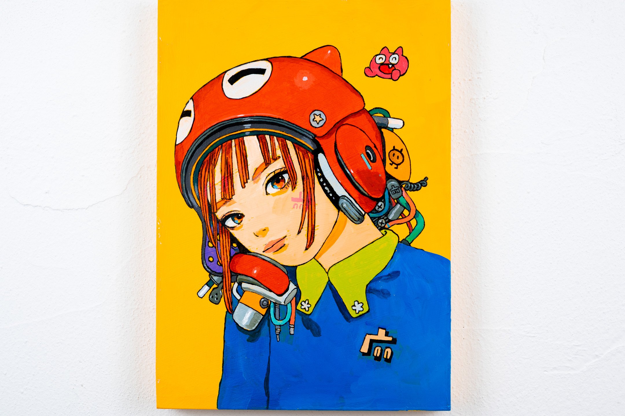 タ*テ様 ざしきわらし　原画　アクリル画　額装 333✖️242 サイン入り original
