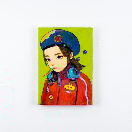 フクザワさん ライブペイント 原画 SHOGEN ライブペイント】プロの画家が普段どのように絵を描いている