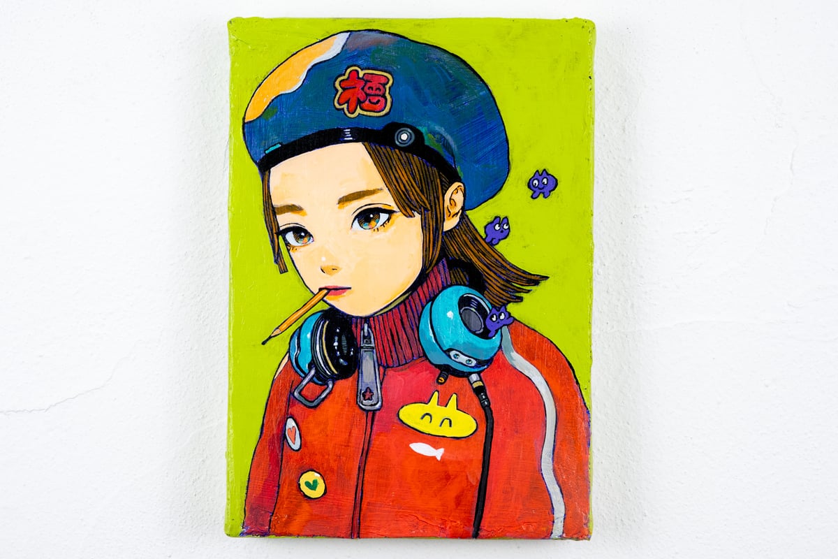 ざしきわらし　3D絵画　サイン有 原画(Original illustration) B / ざしきわらし | GALLERY