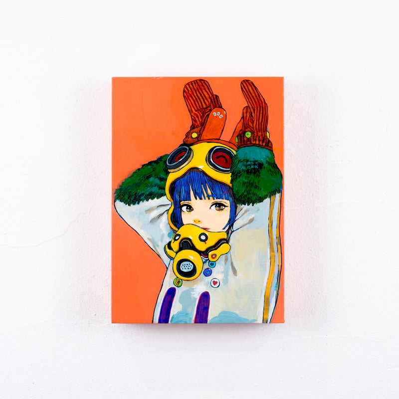 一点物　ざしきわらし　イラスト原画　キャンバス　未使用 原画(Original illustration) D / ざしきわらし | GALLERY