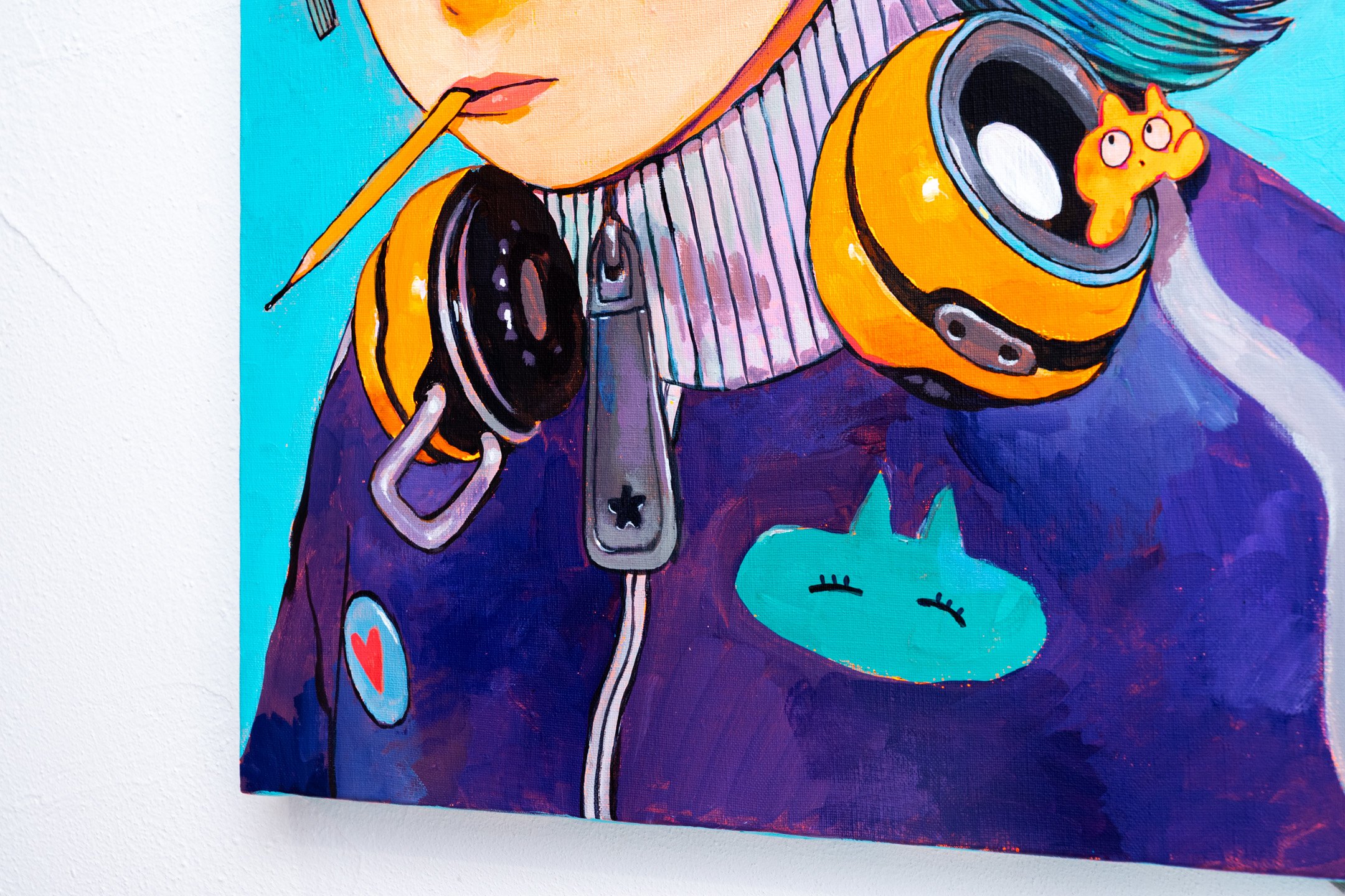 原画(Original illustration) ライブペイント(live painting