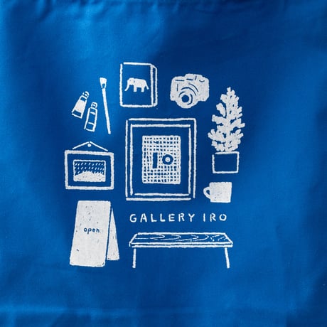 GALLERY IRO 10周年展 BLUE オリジナルトート